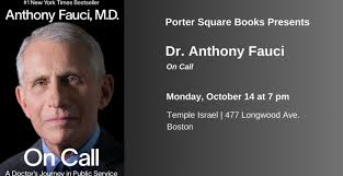 Dr. Anthony Fauci Live at Temple Israel