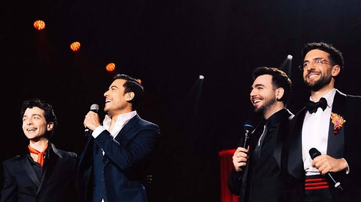 Carlos Rivera aparece por sorpresa en concierto de Il Volo y estrenan  canción en el Auditorio Nacional