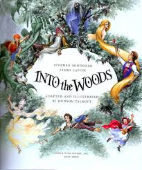 Into The Woods Title Page By Hudson Talbott C 1993 Wood Illustration Into The Woods Musical Geek Books