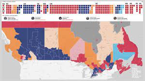 Newfoundland and labrador, 6, 1, 7. Canada Election 2015 How Canadians Voted Across The Country Youtube