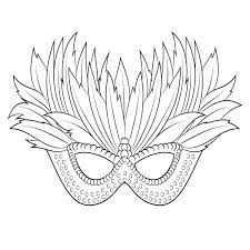 Karneval Maske Ausmalbild Venedig Children Print Carnival Kostenlose Ausmalbilder Ausmalbilder Faschingsmasken Basteln