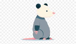 Awesome Possum Messages Sticker Cartoon Png Free Transparent Png Images Pngaaa Com Two cats and possum cartoon, silly, goofy character design.
