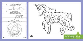 They believe unicorns are the most pious creatures on earth! Unicorn Coloring Pages Coloring Sheet