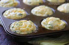 broccoli and cheese egg ins
