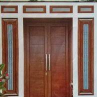 Proses instalasi juga lebih mudah untuk dilakukan karena tidak membutuhkan hal yang terlalu merepotkan. Jual Kusen Pintu Utama Minimalis Double Swing Lengkap Jendela Full Kamper Samarinda Oven Di Lapak Caspani Bukalapak