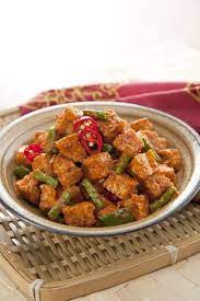 Sambal Goreng Tahu Tempe Sauteed Long Beans And Tempe Recepten Indonesische Recepten Eten