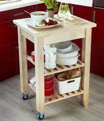 They're smaller than a typical bar or restaurant stool. Ikea Bekvam Kitchen Trolley Birch Good Furniture Small Kitchen Cart Home Decor Kitchen Small Kitchen