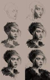 How To Draw Portrait With Charcoal Portrait Sketches Easy Charcoal Drawings Portrait Drawing