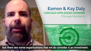 June 2020 #ProBonoSpotlight: Eamon & Kay Daly (Chicago Appleseed Donors):  "Whenever I talk about it, I always talk about an investment versus a  donation...I feel like Chicago Appleseed has done so ...