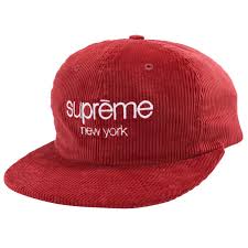 Supreme corduroy camp cap royal red coral black box logo camp cap tnf s/s 17. Red Corduroy Supreme Hat Just Me And Supreme