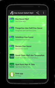 Doa Qunut Subuh Mp3 For Android Apk Download