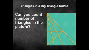 Here we come with triangle puzzle image. Count The Number Of Triangles Genius Puzzles