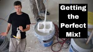 The usg professional drywall mud mixer is made of heavy gauge durable steel and provides fast, efficient mixing. How To Mix Drywall Mud Properly Youtube