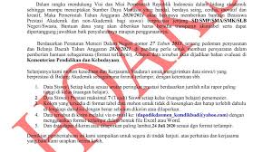 Inilah contoh dari pidato penutup yang biasa disampaikan di sekolah: Beredar Surat Permintaan Data Siswa Berprestasi Kemendikbud Hoaks