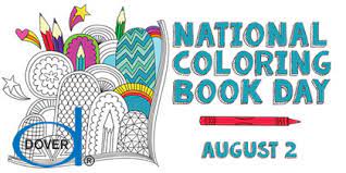 A coloring book (british english: National Coloring Books Day Coloring Books Creative Haven Coloring