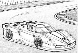 Ferrari Car Coloring Pages Cars Coloring Pages Ferrari Fxx Race Car Coloring Pages