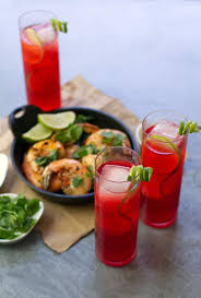 Hibiscus Berry Aperol Moscow Mule Cocktails Recipe Drink Recipes Nonalcoholic Cocktail Recipes For A Crowd Food For A Crowd