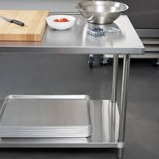 These metal kitchen island come in varied designs, sure to complement your style. 30 X 72 Stainless Steel Commercial Work Table