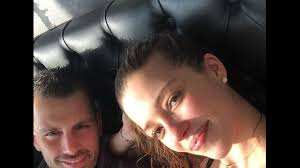 Photo : Camille Schneiderlin et son mari Morgan en amoureux dans un Spa, au  Royaume-Uni