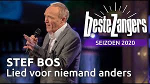 Wybierz odpowiedni dla siebie koncert albo festiwal i kup bilety w przedsprzedaży. Stef Bos Lied Voor Niemand Anders Beste Zangers 2020 Youtube