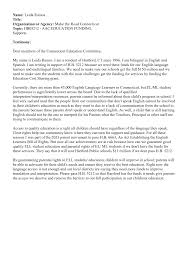 Name: Leida Ramos Title: Organization or Agency: Make the Road Connecticut  Topic: HB05212