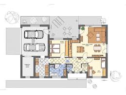 Ingenieurburo Andrea Hohne Grundriss Bungalow Mit Integrierter Garage Haus Grundriss Haus Bungalow Grundriss Bungalow