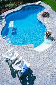 Beautiful Back Yard Swimming Pool Inspiration The Happy Housie Cool Swimming Pools Pools Backyard Inground Small Backyard Pools