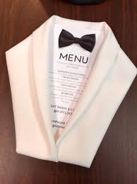 Getting Ready For New Years Eve Tuxedo Napkin Folded Menus And I M Just Getting Started Pliage Serviette Costume Pliage Serviette Mariage Et Pliage Serviette Papier