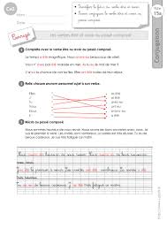 Le passé composé au cm1. Le Passe Compose Avec Etre Et Avoir Exercices Pdf