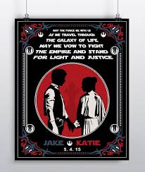 Star Wars Wedding Gift Han Solo And Princess Leia Star Wars Wedding Gifts Star Wars Wedding Wedding Gifts For Bride And Groom