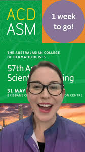 1 week to go till ACD ASM conference!, Sunday 1st June,