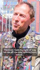 The Isle of Man TT would be nothing without its visitors. This guy has been  here more than most! 🏍🇩🇪🇮🇲