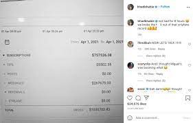 The bank statement will also show that the payment way made to onlyfans. What Is Bhad Bhabie S Net Worth She Just Broke An Onlyfans Earnings Record