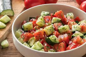 Mediterranean Cucumber Tomato Salad Recipe Co Op Welcome To The Table