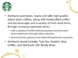 Starbucks In Brazil Group 3 Ppt Download