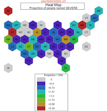 SEVERE Last Name Statistics by MyNameStats.com