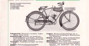 Gritner Motor Fahrrad 1933 Motorised Bike Motorized Bicycle Bicycle