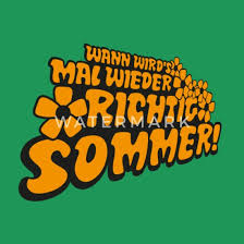 Ein bekannter deutscher schlager, der 1975 von rudi carell gesungen wurde. Wann Wird S Mal Wieder Richtig Sommer Manner Premium T Shirt Spreadshirt