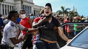 Esteban vega la rotta / semana. Protestas En Cuba Miles De Personas Salen A Las Calles En Una Inusual Manifestacion Masiva Al Grito De Abajo La Dictadura Bbc News Mundo