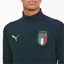 La maglia calcio divisa home jordan. Puma Felpa Allenamento Italia Verde Negozio Online Tifoshop