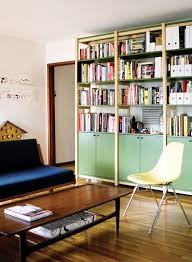 Sneak Peek Ben Makoto Of Scout Regalia Design Sponge Home Green Bookshelves Interior