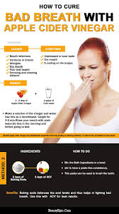 How To Get Rid Of Bad Breath With Apple Cider Vinegar Apple Cider Vinegar Cures Bad Breath Apple Cider Vinegar For Skin