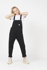 Le jean symbolise tout à la fois jeunesse, insouciance, et confort. Salopette Black Carhartt Wip Femme Citadium