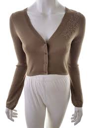 Mexx Womens Usa Size S Cotton Sweater 100 Brown Ebay