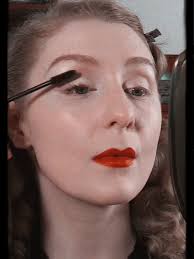 Authentic 1940's Makeup Tutorial: Vintage Glam