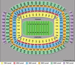 Nrg Stadium Seat Map Nrg Interactive Seating Houston