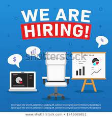 We Are Hiring Poster Ads Accountant Manager Or Financial Employee Millennial Job Vacancy Poster Illustration Hiring Poster Poster Ads Millennial Job