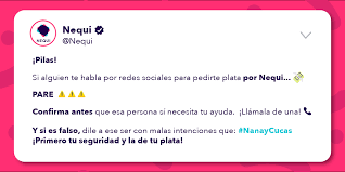 Nequi logo vector download, nequi logo 2020, nequi logo png hd, nequi logo svg cliparts. Nequi On Twitter Aleja A L S Amig S De Lo Ajeno Diles Que Nanaycucas Porque Tu Plata Y Tu Seguridad Son Lo Mas Importante Sigue Porfa Esta Recomendacion Te Queremos Https T Co Rhnwv961rk