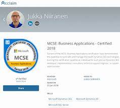 Getting Your Mcse Certification For Microsoft Business Applications - Jukka  Niiranen