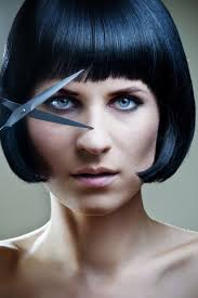 Using a hair razor comb, begin shaving the ends of the side sections so that they blend into the back to form smooth diagonal lines. How To Cut Your Own Hair At Home It S Rosy